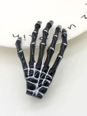 Halloween Haarclip mit Skelett-Hand