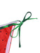 Rot 1960er Wassermelone Bogen Tie Bikini Set