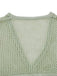 2PCS 1960er Häkel Langarm Strand Cover-Up Set
