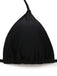 Schwarzes & Rosa 70er Gothic Netz-Bikini-Set & Cover-Up mit Bindeband