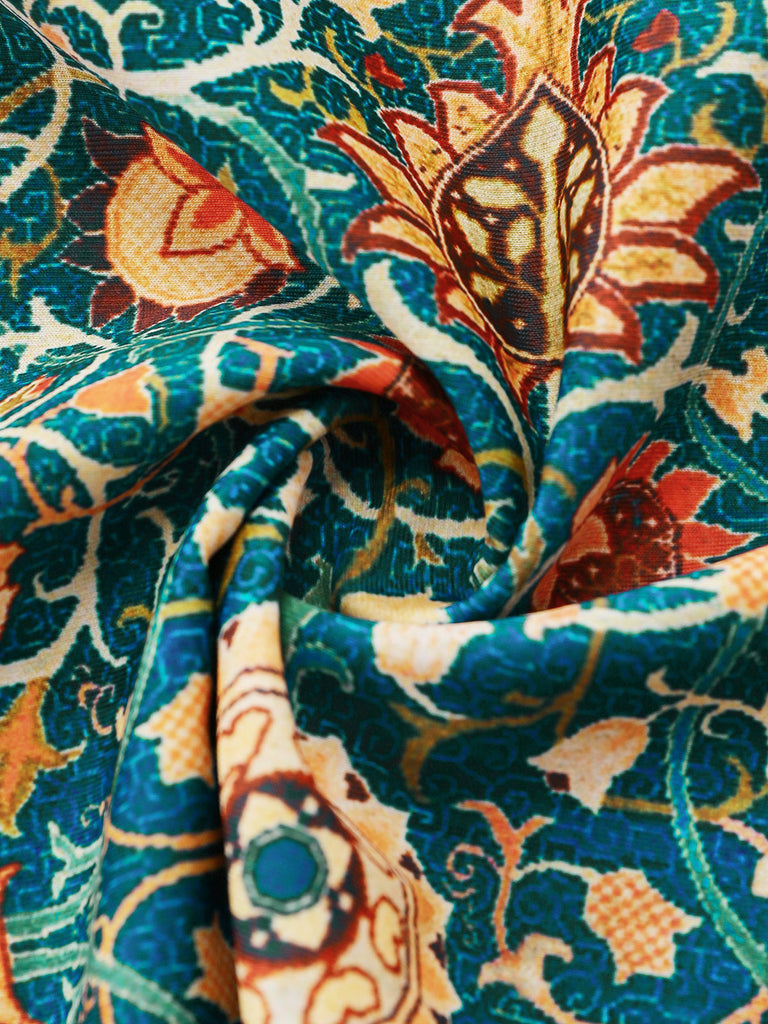 1940er Halter Retro Blumen Prints Tankini-Set