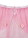 Rosa 60er Dessous-Set mit Glitzer und Tutu-Body