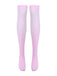 Rosa 60er Dessous-Set mit Glitzer und Tutu-Body