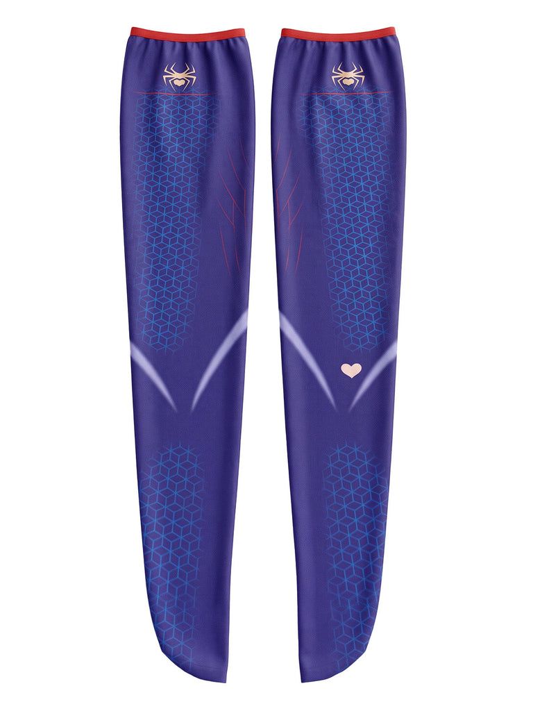 Blauer & Roter 80er Schlafanzug