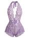 30er Dessous mit Spitze und Satinschleife