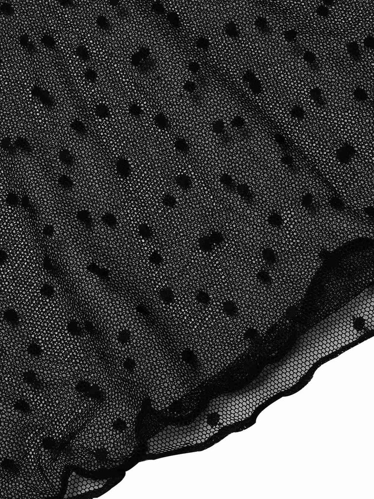 1960er Spitze Spaghetti Träger Satin Nachthemd