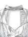 Silber 60er mit Neckholder und Metallic