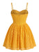 50er Kleid mit rückenfrei und Spitze