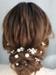 Vintage Braut-Haarnadel-Set mit Perlen