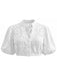 Dunkelblaues 50er Jacquard-Kleid mit Samt und Spitze