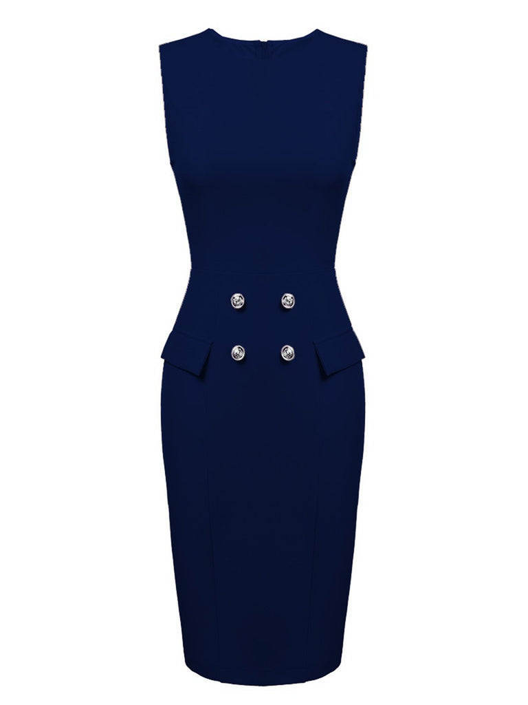 2PCS 1960ER BLEISTIFTKLEID MIT CAPE