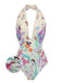 SCHMETTERLINGS HALFTER EINTEILIGES BIKINI-SET