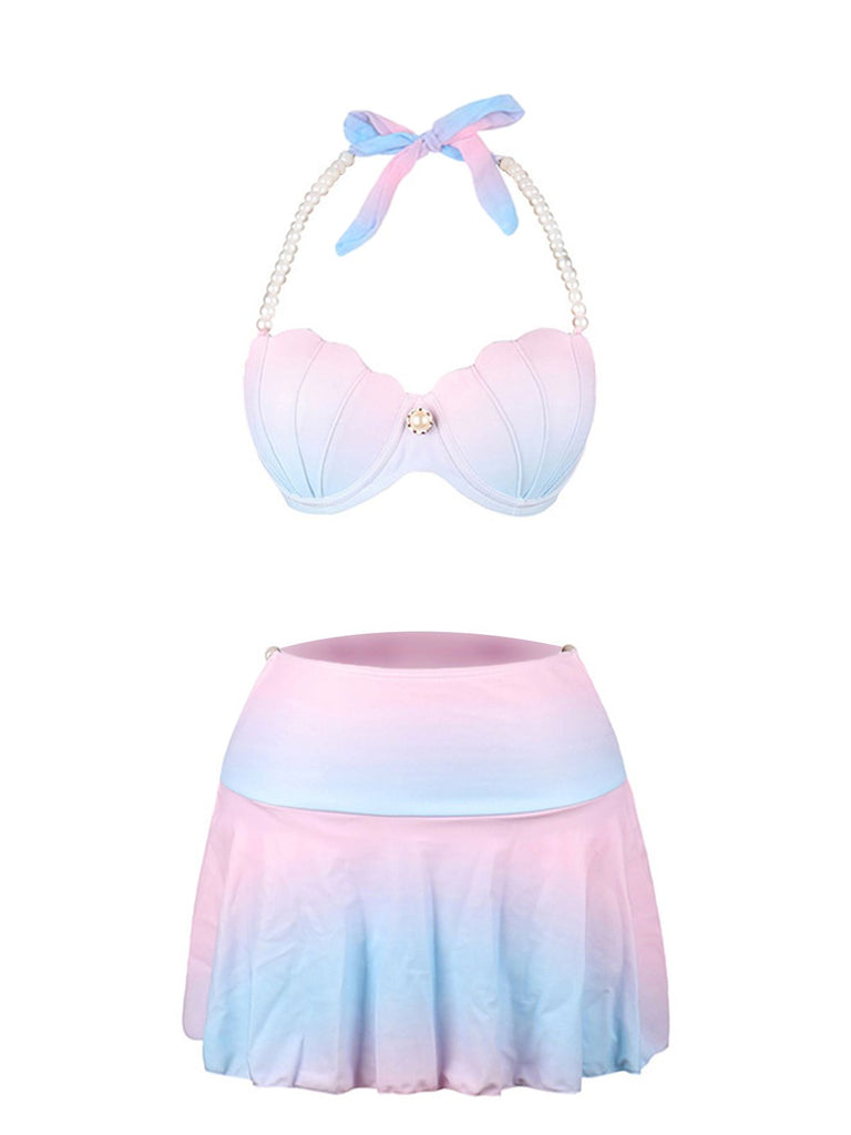 ROSA 2PCS VINTAGE NECKHOLDER BADEANZUG