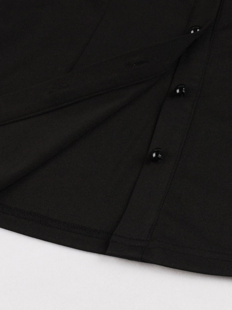 SCHWARZ PATCHWORK SPATIZEN BASIC KURZARM