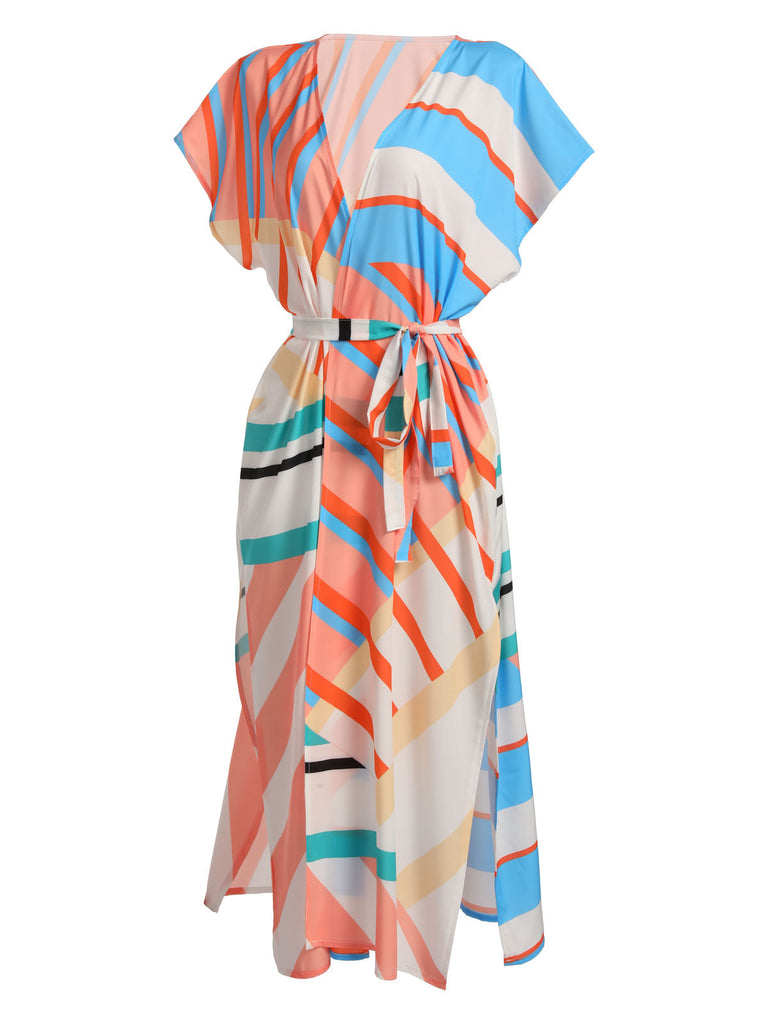 BÖHMISCHES KIMONO-STREIFEN-SCHNÜR-COVER