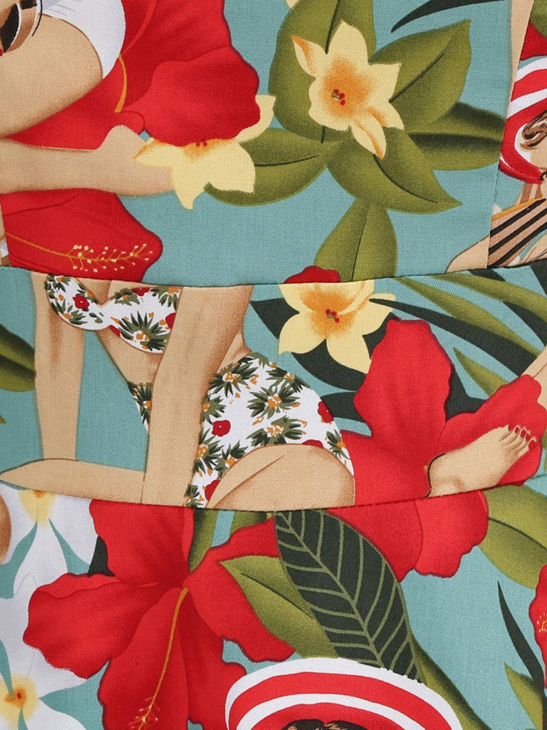 MÄDCHEN VINTAGE SWING KLEID