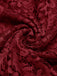 1950ER SPITZE BLUMEN SWING KLEID