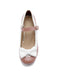 VINTAGE BOW  HOHE ABSATZ SANDALEN