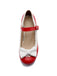 VINTAGE BOW  HOHE ABSATZ SANDALEN
