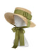 GRUEN VINTAGE PATCHWORK STROHHUT