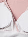 V-AUSSCHNIT PATCHWORK KURZARM BADEANZUG