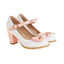 RETRO BOWKNOT HIGH HEELS SCHUHE