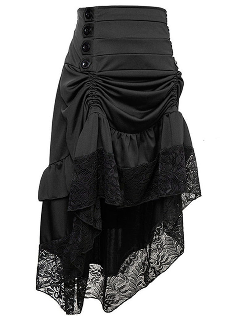 RÜSCHEN SPITZE BLUME GOTHIC STEAMPUNK ROCK HALLOWEEN