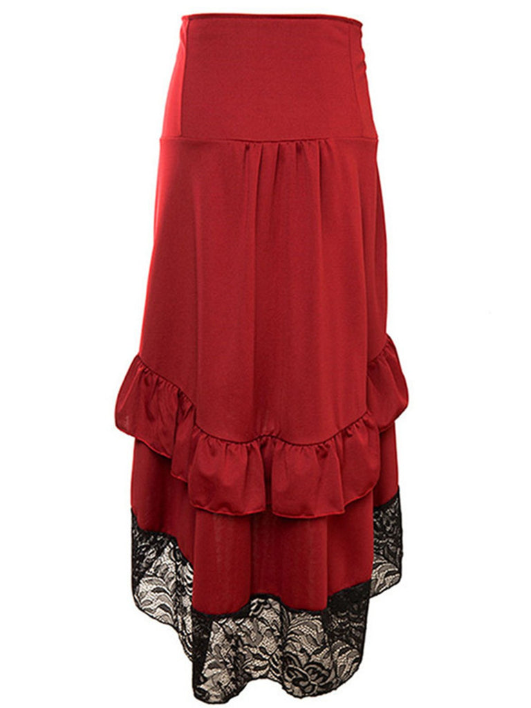 RÜSCHEN SPITZE BLUME GOTHIC STEAMPUNK ROCK HALLOWEEN