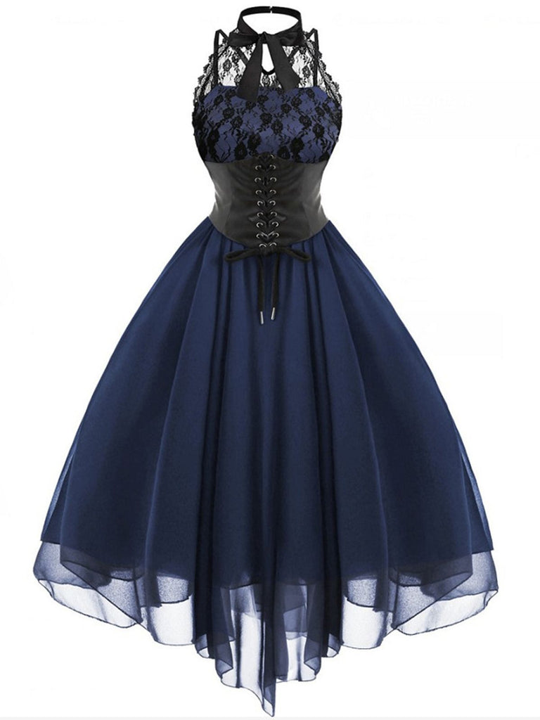 GOTHIC SPITZE STEAMPUNK KLEID