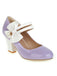 VINTAGE PATCHWORK BOW HOHE ABSATZ SCHUHE