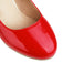 VINTAGE PATCHWORK BOW HOHE ABSATZ SCHUHE