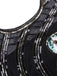 1920ER SCHWARZ PAILLETTEN PERLEN FRANSEN KLEID