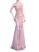 1920ER ROSA PAILLETTEN HOCHZEIT KLEID