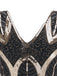 1920ER VINTAGE FRANSEN PAILLETTEN PARTY KLEID