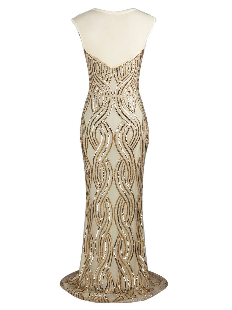 1920ER VINTAGE PAILLETTEN PARTY KLEID