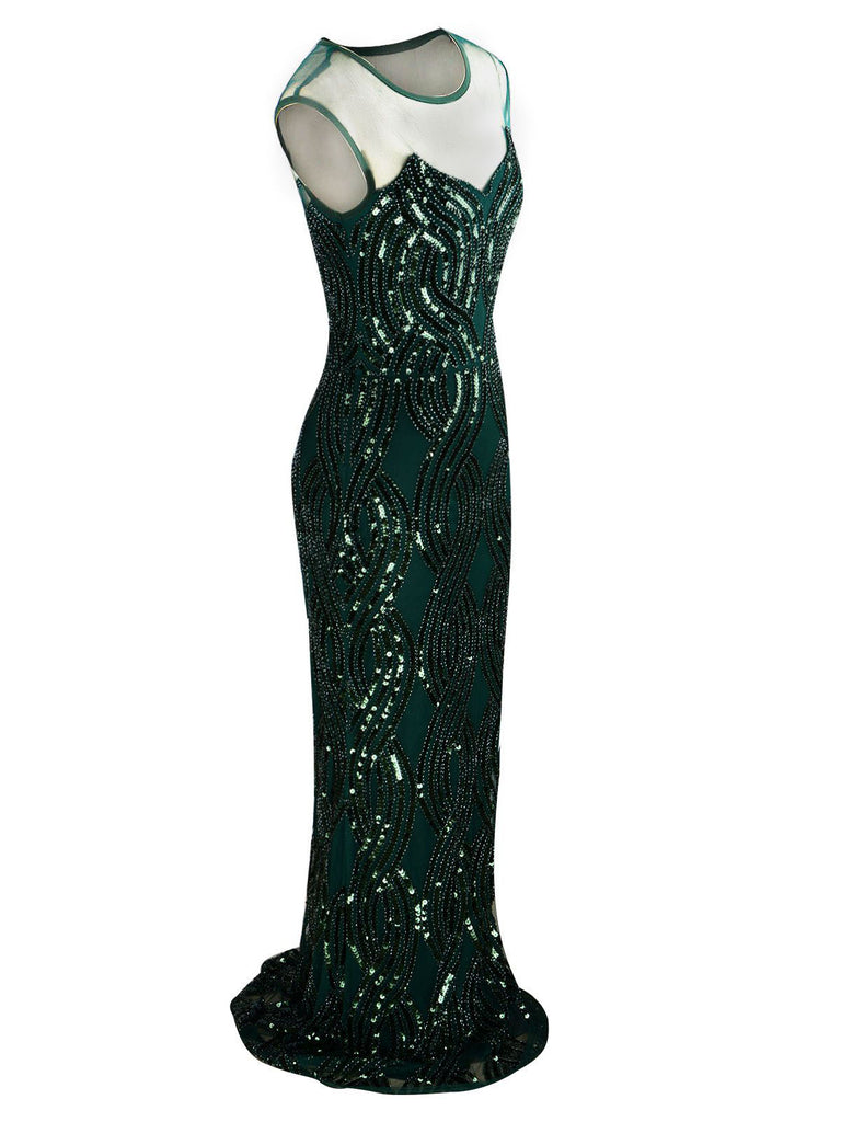 1920ER VINTAGE PAILLETTEN PARTY KLEID