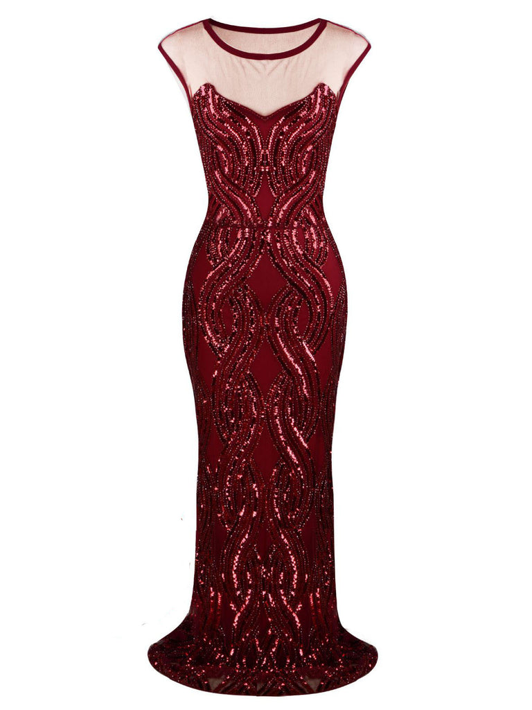 1920ER VINTAGE PAILLETTEN PARTY KLEID