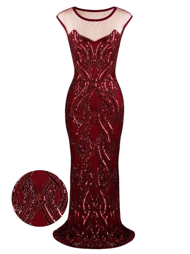 1920ER VINTAGE PAILLETTEN PARTY KLEID