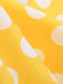1950er Stehkragen Polka Dot Flared Klied
