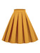 1960er Solider Faltenrock