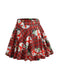 1950er Weihnachten Schneemann Plaid Swing Rock