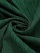 Grün 1960er Revers Lockerem Gürtel  Kleid