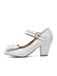 VINTAGE BOW HOHE ABSATZ SCHUHE