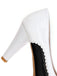 VINTAGE PATCHWORK BOW HOHE ABSATZ SCHUHE