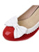 VINTAGE PATCHWORK BOW HOHE ABSATZ SCHUHE