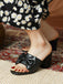 RETRO BOWKNOT HEELS SCHUHE