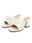 RETRO BOWKNOT HEELS SCHUHE