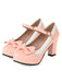 RETRO BOWKNOT HIGH HEELS SCHUHE