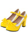 RETRO BOWKNOT HIGH HEELS SCHUHE
