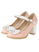 RETRO BOWKNOT HIGH HEELS SCHUHE
